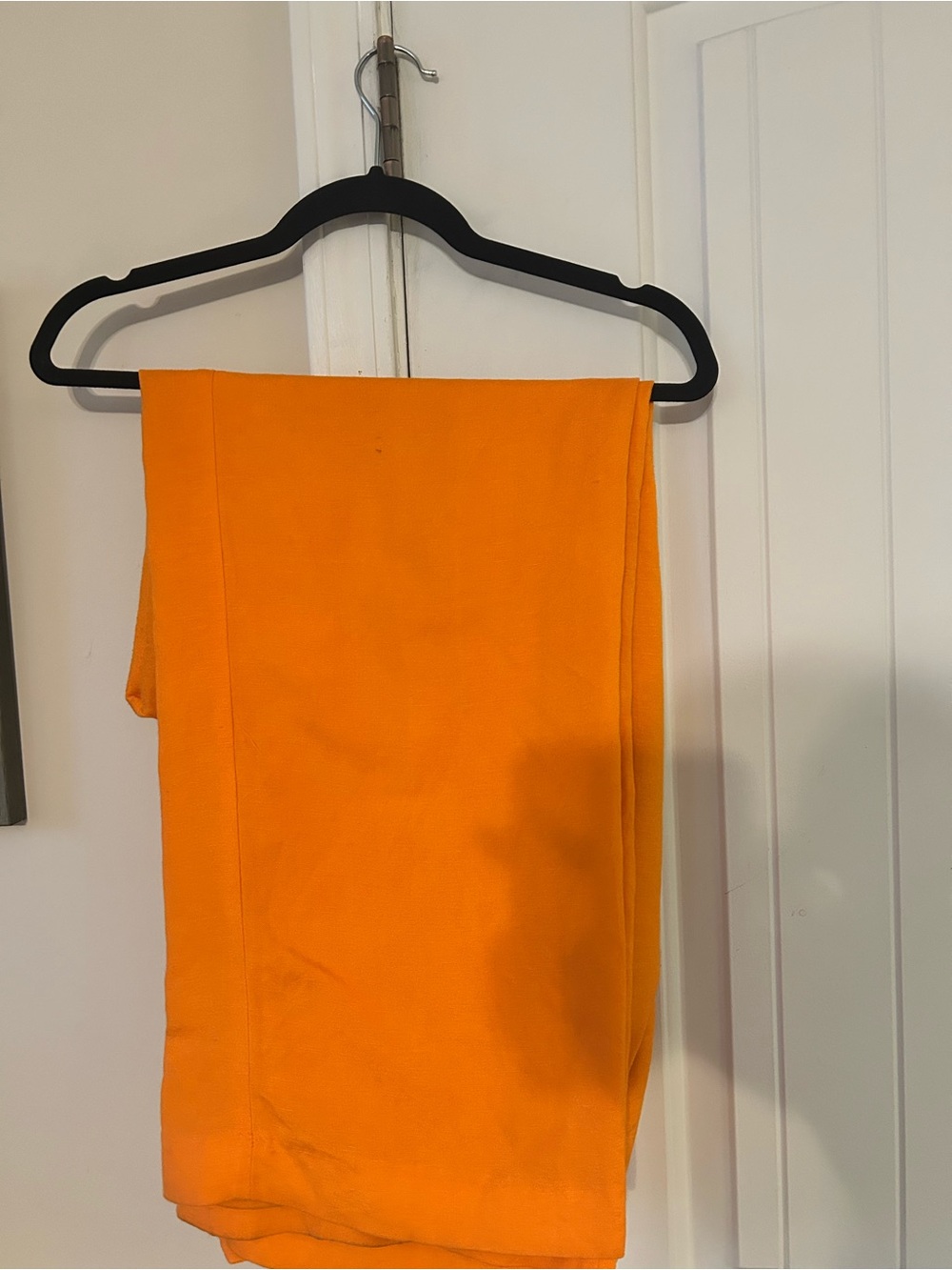 LOFT Bright Orange Maxi Skirt